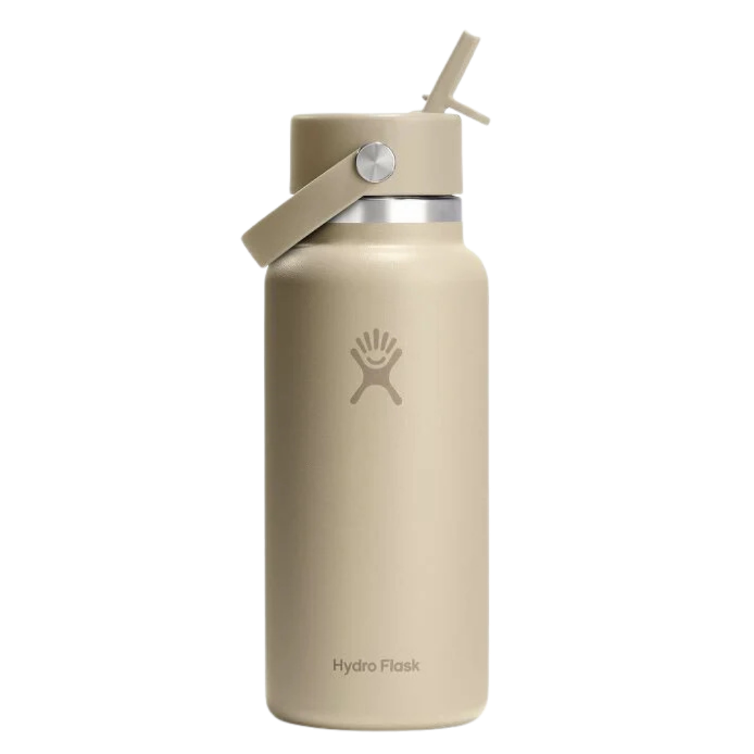 Bouteille d'eau Hydro Flask avec bouchon à paille flexible - 946 ml