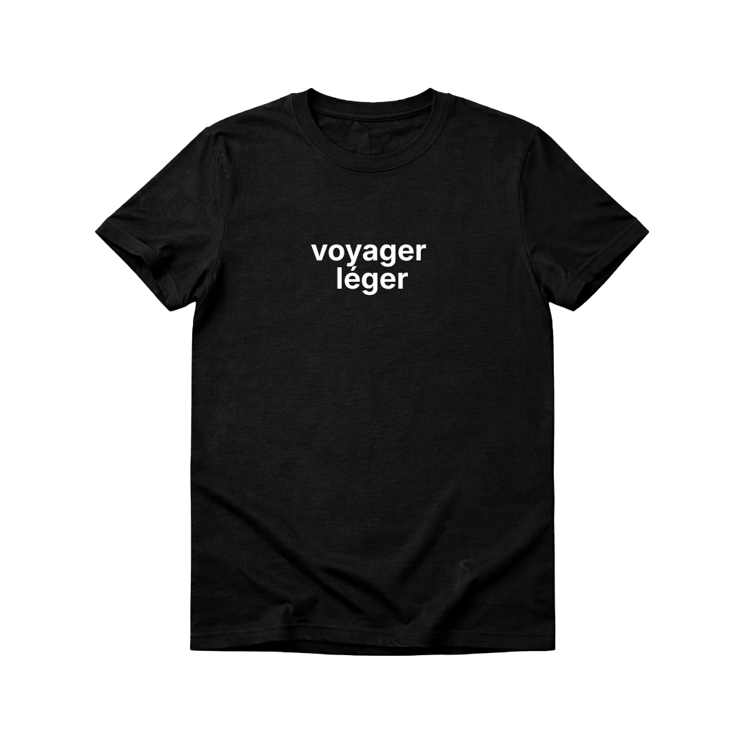 T-shirts à manche courte voyager léger