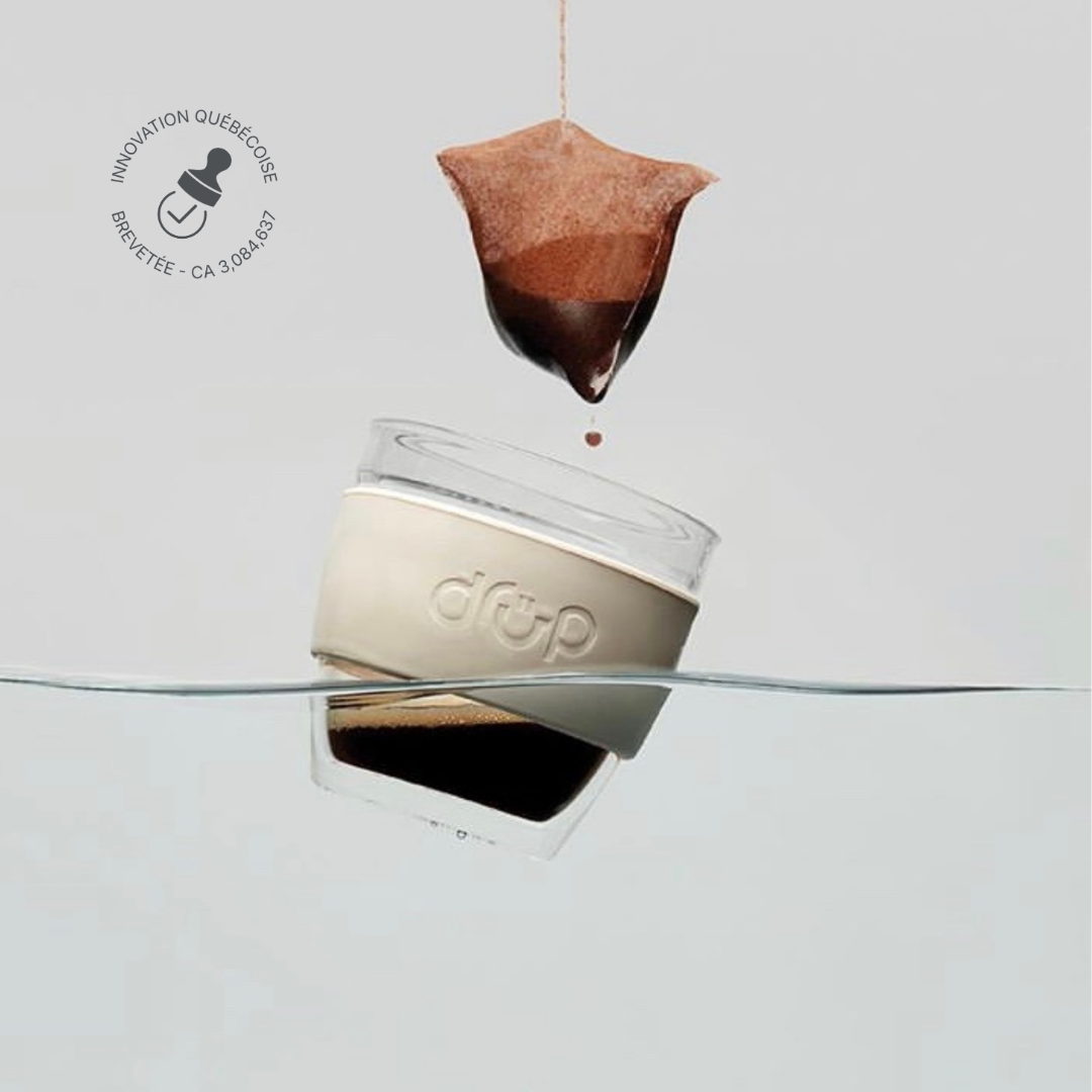 Café de voyage DRÜP Canopée – Sachets de café pour randonnée et plein air